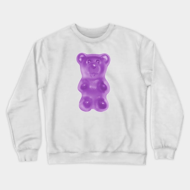 gummy bear (purple) Crewneck Sweatshirt by mystudiocreate